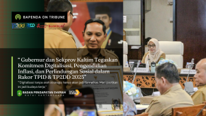 “Gubernur dan Sekprov Kaltim Tegaskan Komitmen Digitalisasi, Pengendalian Inflasi, dan Perlindungan Sosial dalam Rakor TPID & TP2DD 2025”