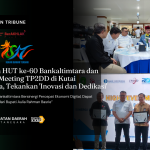 “Peringatan HUT ke-60 Bankaltimtara dan High Level Meeting TP2DD di Kutai Kartanegara, Tekankan ‘Inovasi dan Dedikasi”