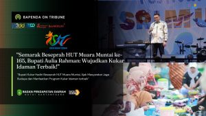 Semarak Beseprah HUT Muara Muntai ke-165, Bupati Aulia Rahman: Wujudkan Kukar Idaman Terbaik!
