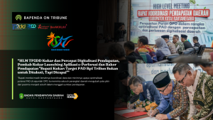 HLM TP2DD Kukar dan Percepat Digitalisasi Pendapatan, Pemkab Kukar Launching Aplikasi e-Perforasi dan Rakor Pendapatan “Bupati Kukar: Target PAD Rp1 Triliun Bukan untuk Ditakuti, Tapi Dicapai”