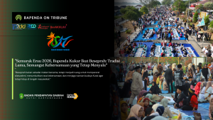 “Semarak Erau 2026, Bapenda Kukar Ikut Beseprah: Tradisi Lama, Semangat Kebersamaan yang Tetap Menyala”